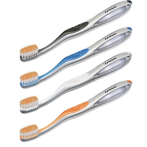 TRISA Pro Interdental zobu birstu klāsts in assorted colors without iepakojumā