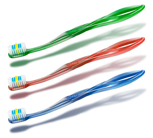 TRISA ReCare zobu birstu klāsts in assorted colors without iepakojumā